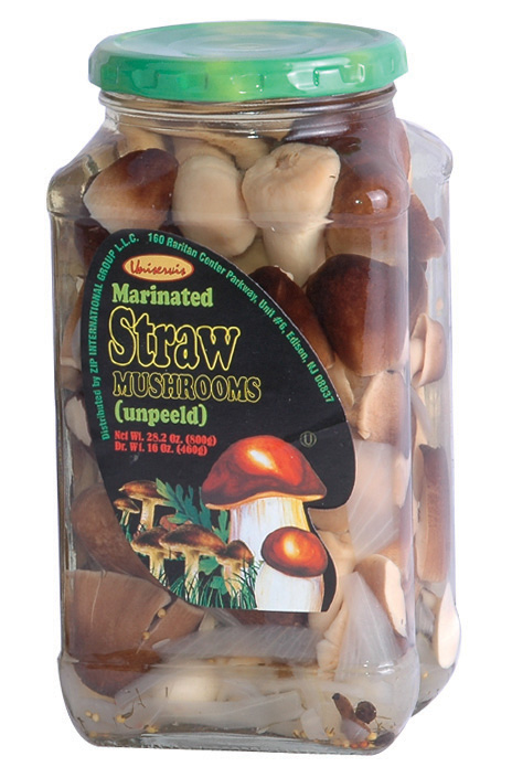 880ml marinated straw mushroom